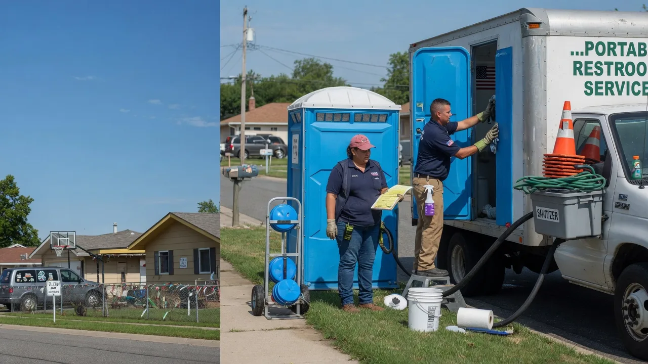 Portable Toilet Rental in Bondville, IL near me